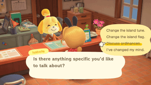 Animal Crossing New Horizons Unlocking Ordinances