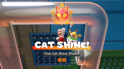 Bowser's Fury Pipe Path Tower Cat Shine