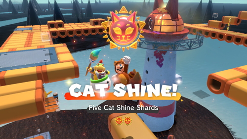 Bowser's Fury Risky Whisker Island Cat Shine