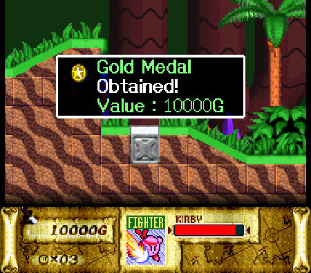 Kirby Super Star Gold Medal