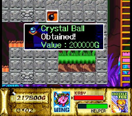 Kirby Super Star Crystal Ball