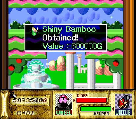 Kirby Super Star Shiny Bamboo