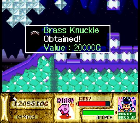 Kirby Super Star Brass Knuckle