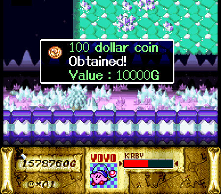 Kirby Super Star 100 Dollar Coin