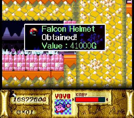 Kirby Super Star Falcon Helmet