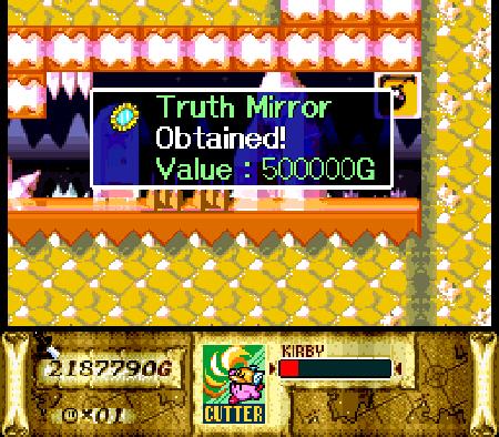 Kirby Super Star Truth Mirror