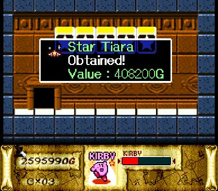 Kirby Super Star Star Tiara