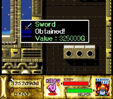 Kirby Super Star Sword