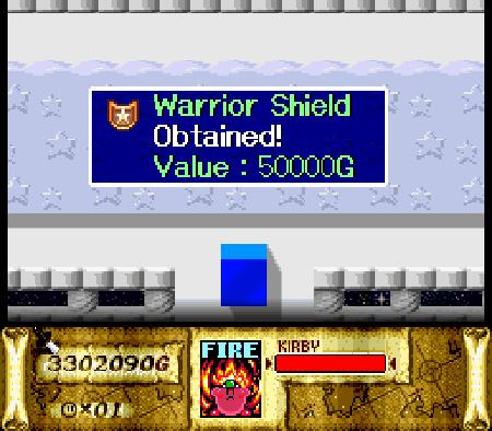 Kirby Super Warrior's Shield