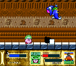 Kirby Super Star Chameleo Arm Boss