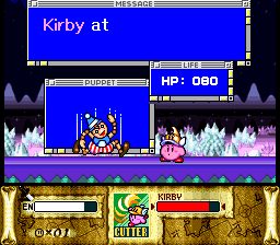 Kirby Super Star Computer Virus Boss Fight