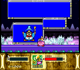 Kirby Super Star Computer RPG Boss Fight