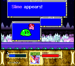 Kirby Super Star Computer Virus Slime Boss