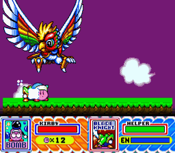 Kirby Super Star Dynablade Boss