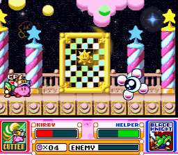 Kirby Super Star Kracko Boss