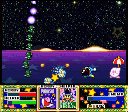 Kirby Super Star Marx Vine Bomb Attack