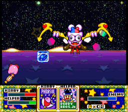 Kirby Super Star Marx Final Boss