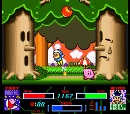 Kirby Super Star Twin Whispy Woods