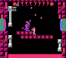 Metroid NES Ridley Fight