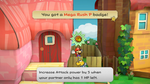 Paper Mario The Thousand Year Door Badges