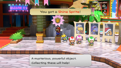 Paper Mario The Thousand Year Door Shine Sprites