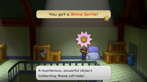 Paper Mario The Thousand Year Door Shine Sprites