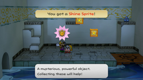 Paper Mario The Thousand Year Door Shine Sprites