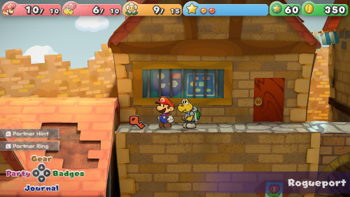 Paper Mario The Thousand Year Door Trouble Center