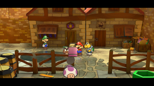 Paper Mario The Thousand Year Door Trouble Center