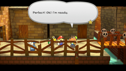 Paper Mario The Thousand Year Door Trouble Center