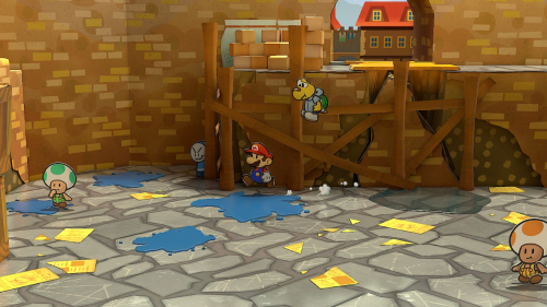 Paper Mario The Thousand Year Door Trouble Center