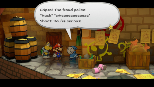 Paper Mario The Thousand Year Door Trouble Center