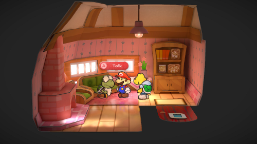 Paper Mario The Thousand Year Door Trouble Center