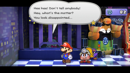 Paper Mario The Thousand Year Door Trouble Center