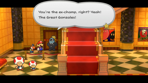 Paper Mario The Thousand Year Door Trouble Center