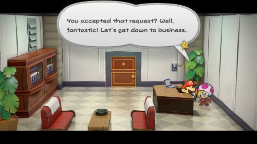 Paper Mario The Thousand Year Door Trouble Center