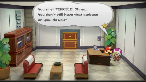 Paper Mario The Thousand Year Door Trouble Center