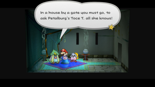 Paper Mario The Thousand Year Door Trouble Center