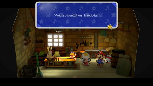 Paper Mario The Thousand Year Door Trouble Center