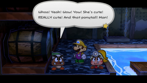 Paper Mario The Thousand Year Door Trouble Center